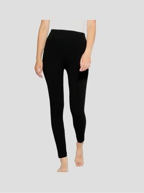 Catherine Malandrino Black High-Waist Leggings